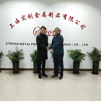 India Visiting Group Visited Shanghai Company