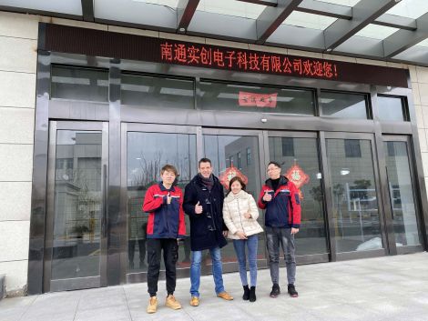 French client visits Nantong Strong