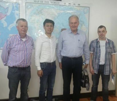 German customer visited our company in Shanghai